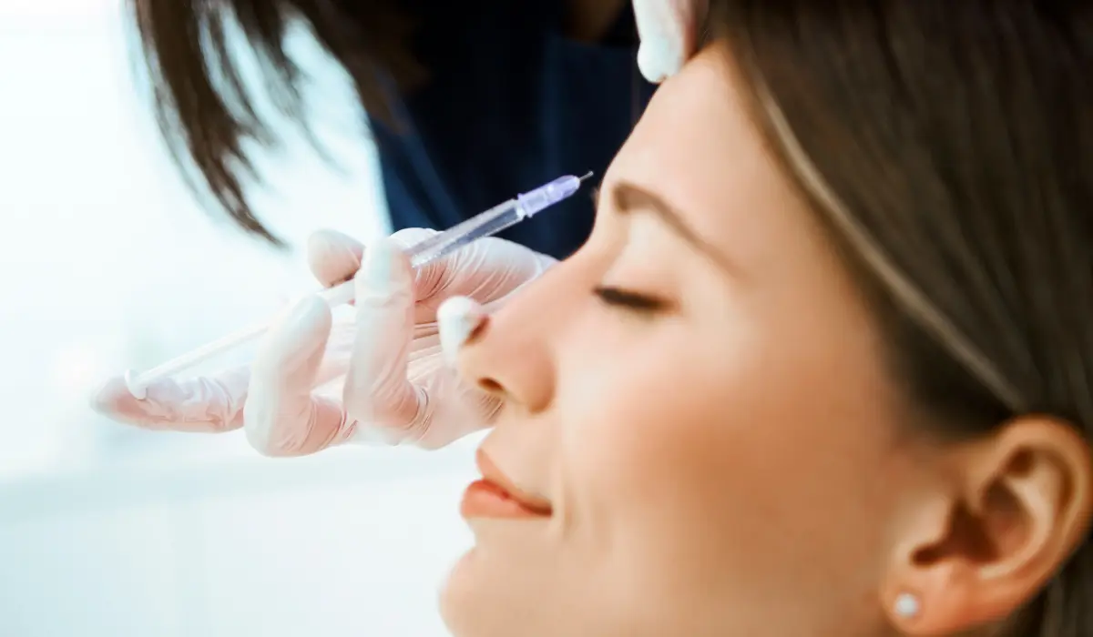 Injection de botox dans le cadre d'un full face