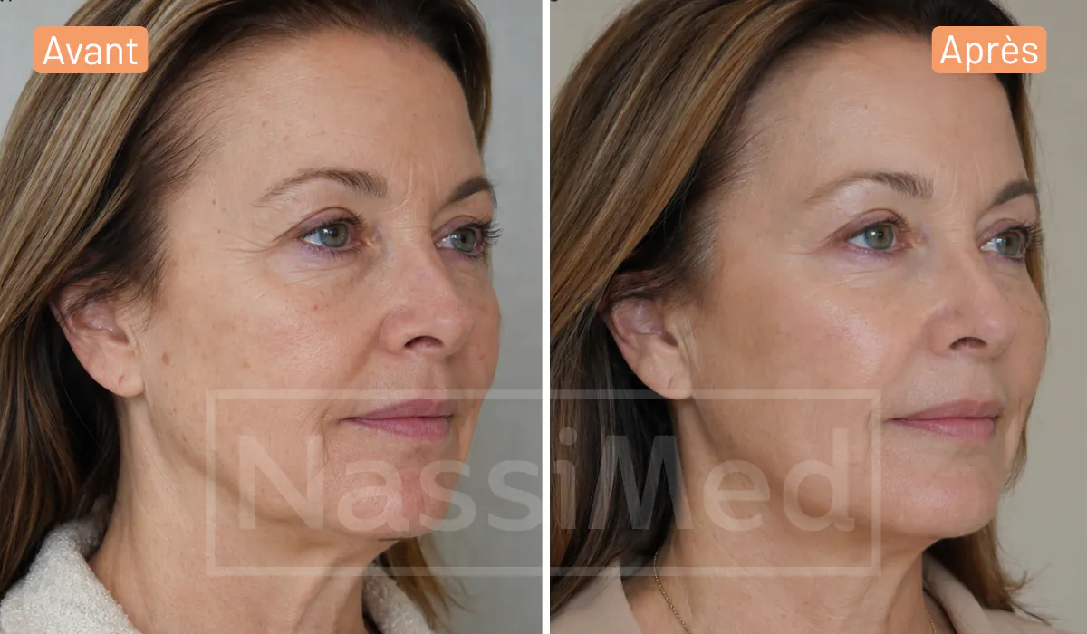 avant / après full face