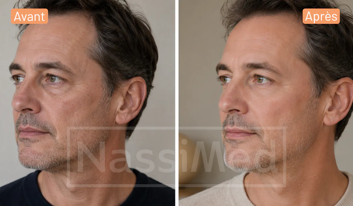 avant / après full face